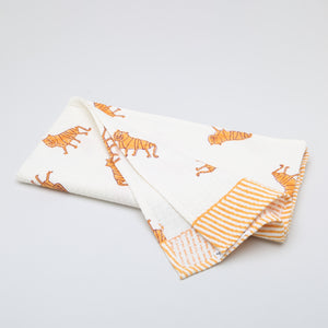 ' An  Ambush of Tigers' Bathing Towel