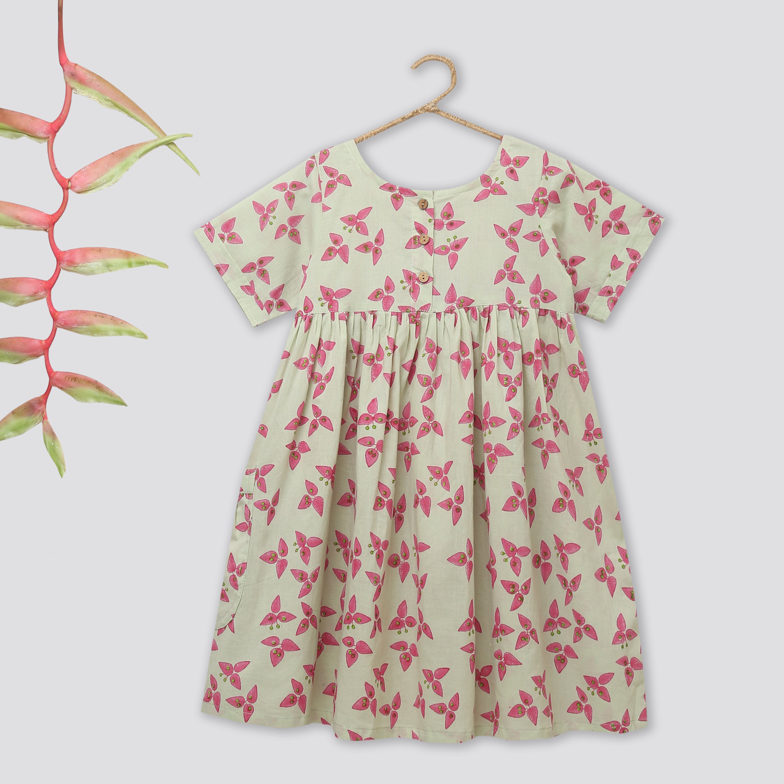 'A Cluster of Bougainvillea' - Casual Dress