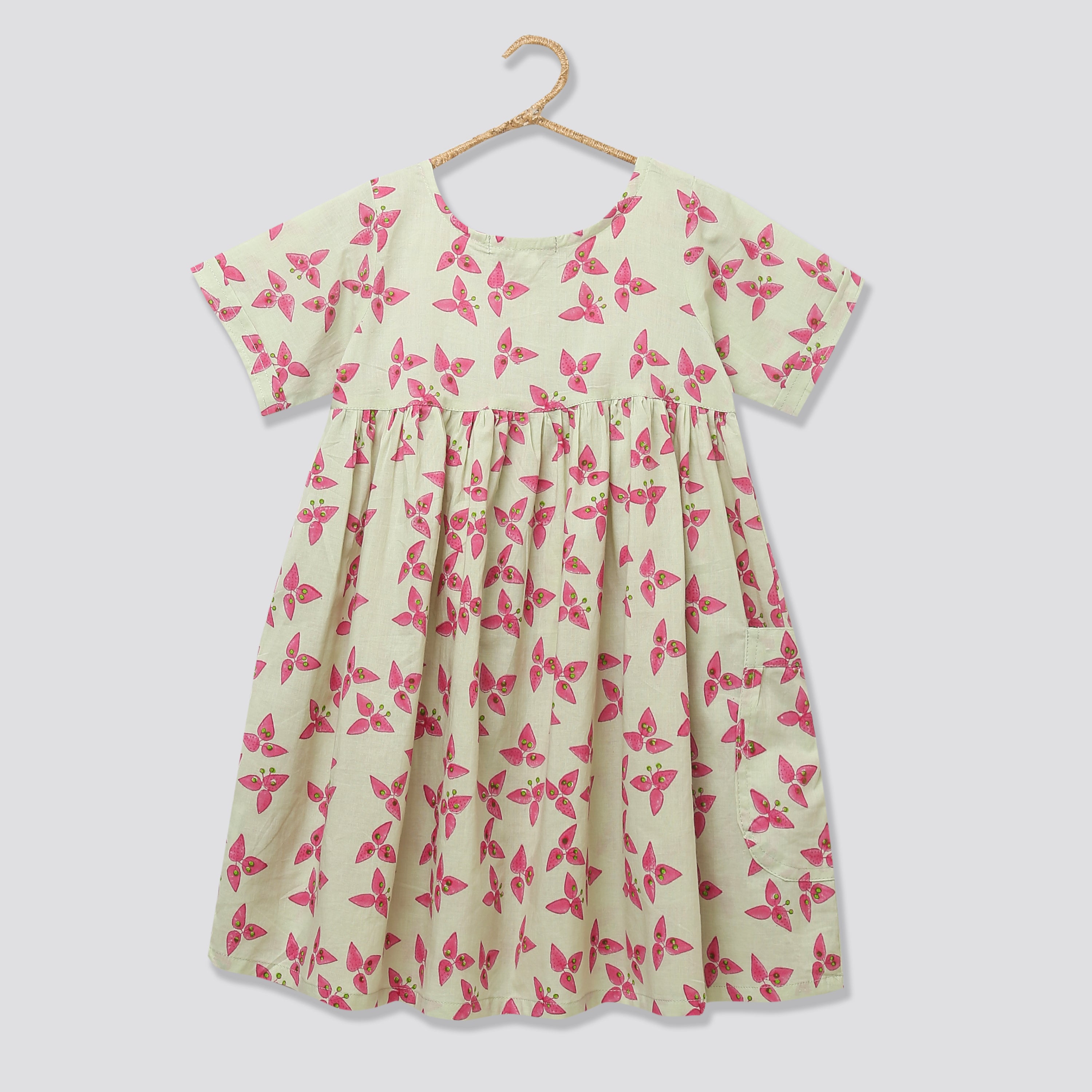 'A Cluster of Bougainvillea' - Casual Dress