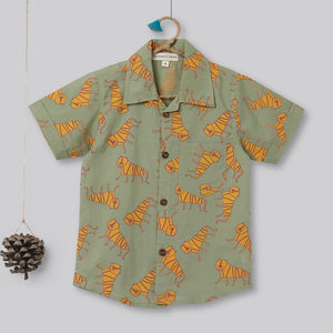 ‘An Ambush of Tigers’ Shirt colour A