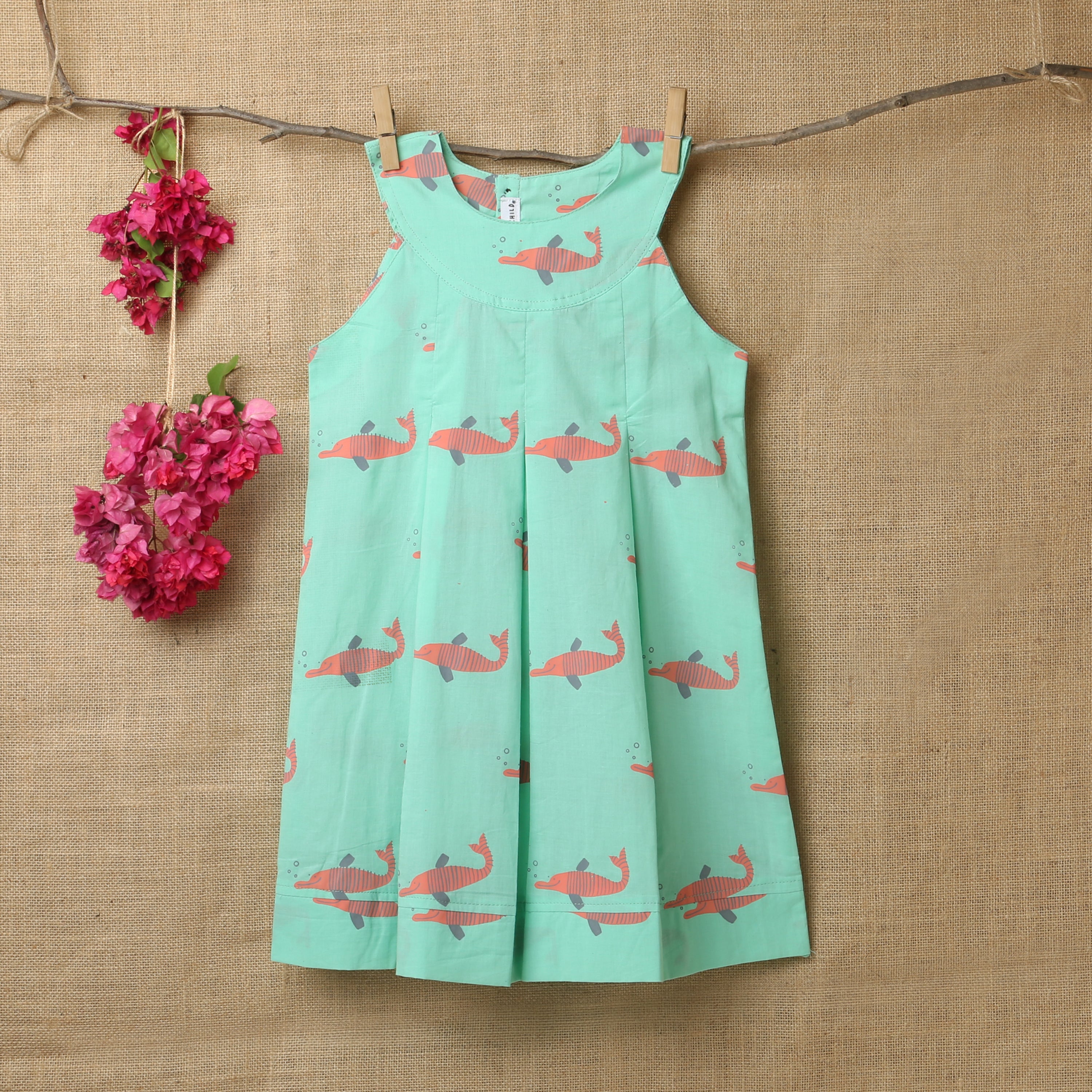 ‘A Pod Of Dolphins’ Breezy Dress