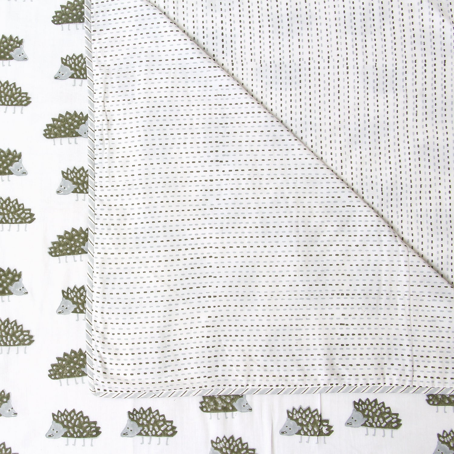 'A Prickle of Hedgehogs' Blanket