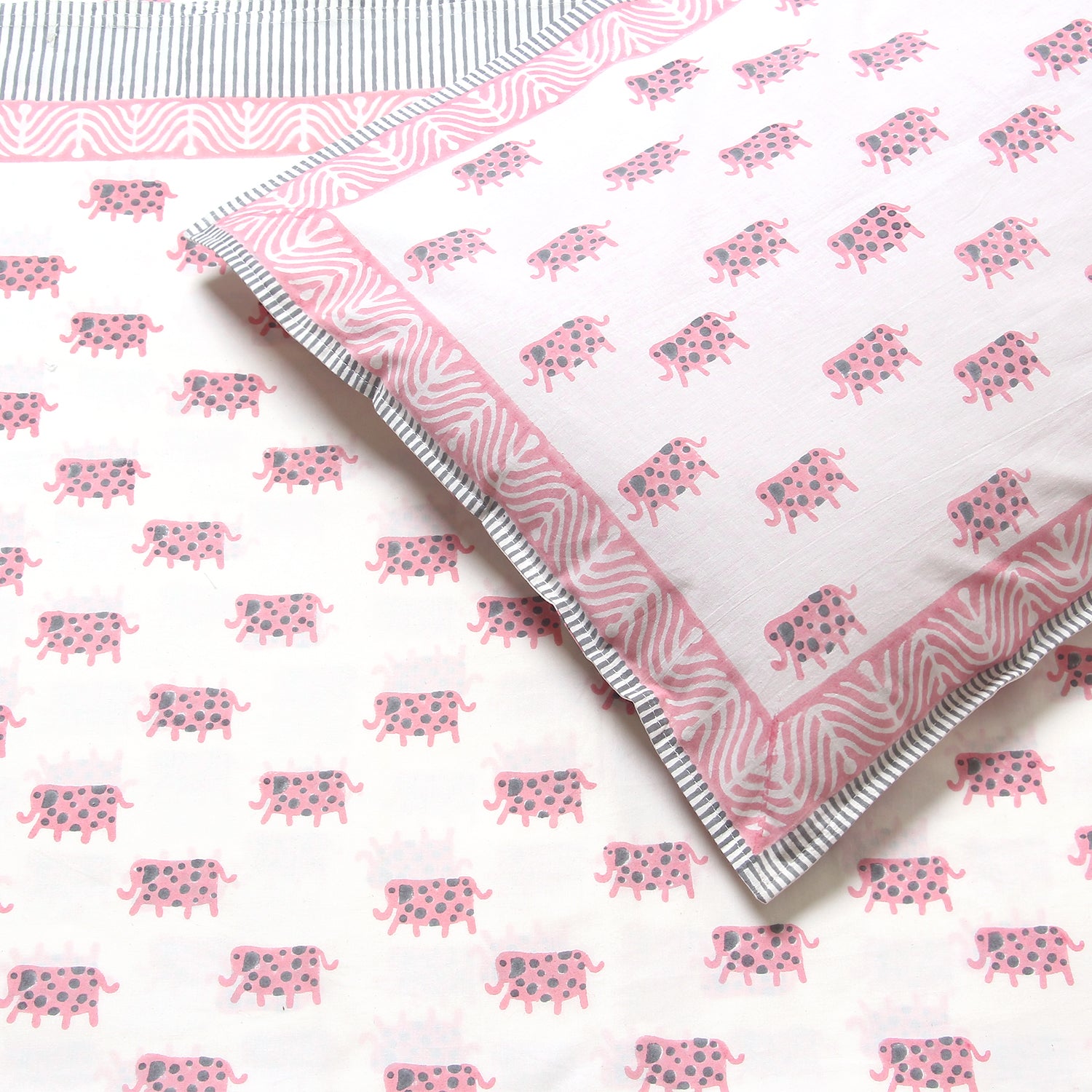 A Parade of Elephants - Bedsheet