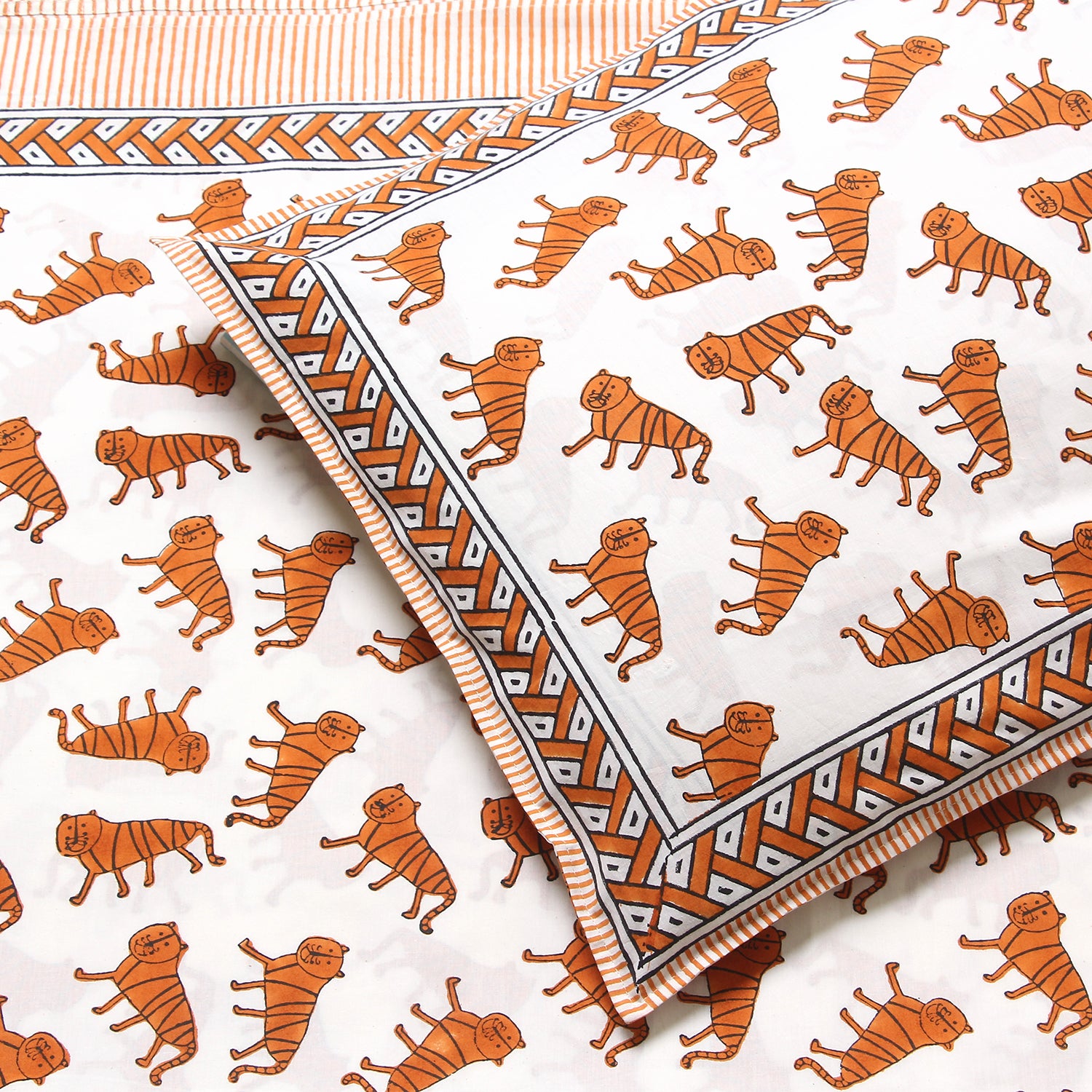 'An Ambush of Tigers' Bedsheet