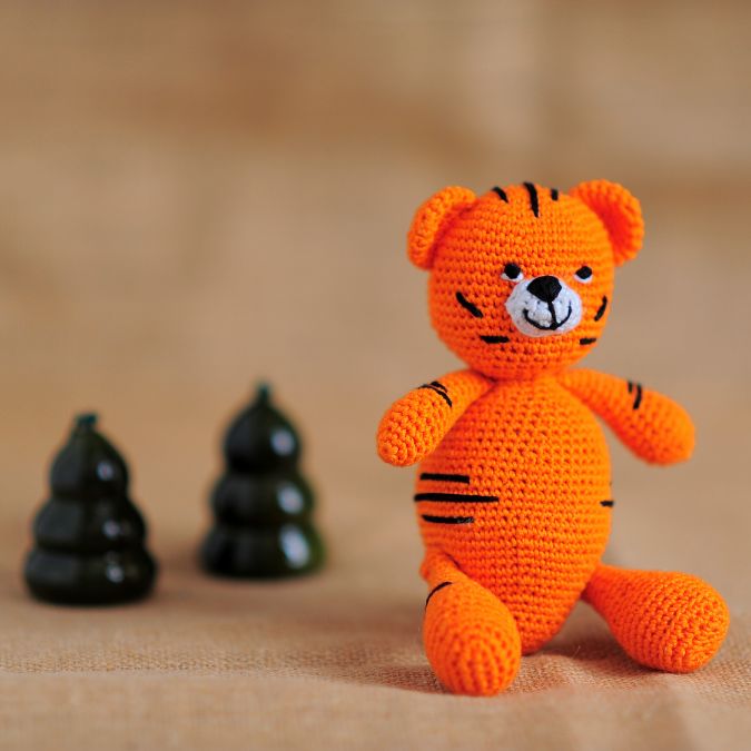 'Maya-the Tiger' - Handcrafted Playmate