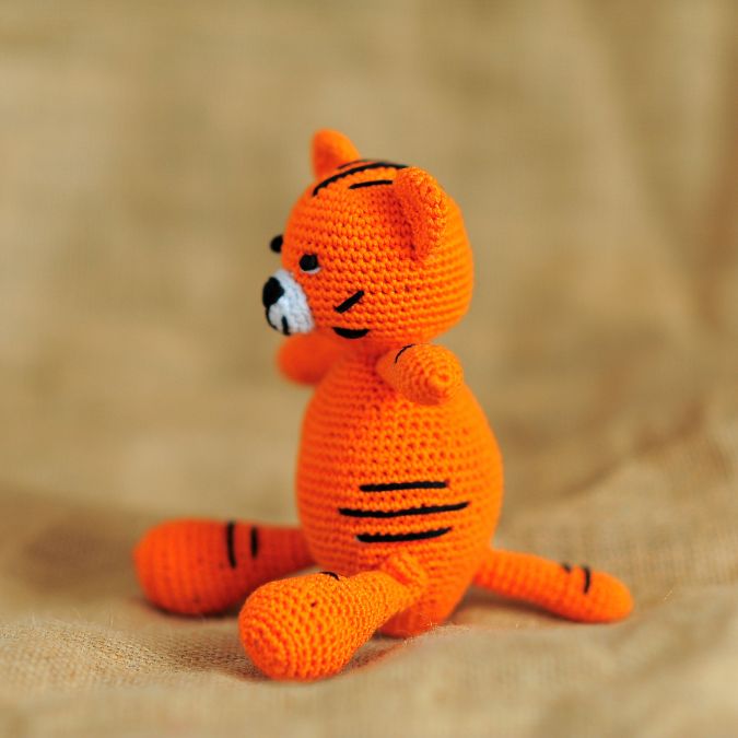 'Maya-the Tiger' - Handcrafted Playmate